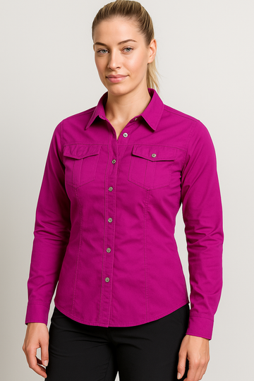 Dames Buiten Kleding : Vrouwen Sneldrogende Polyester Wandelen Blouse in van Outdoor Craft