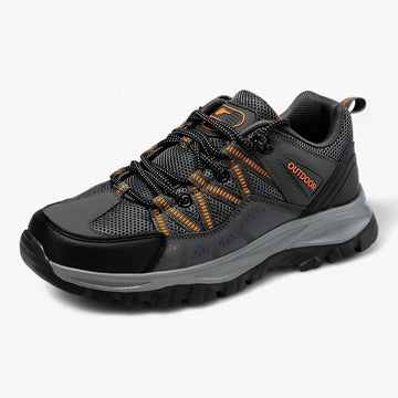 Heren Ademend Sport Sneakers - Heren sport schoenen - Grijs - 39 - Heren Ademend Sport Sneakers. - Outdoor Craft
