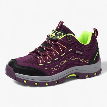 Wandel schoenen : Waterproof Wandelschoenen met Antislipzool in Paars van Outdoor Craft