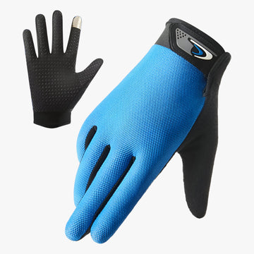 Handschoenen : Vissershandschoenen met Touchscreen in Blauw van Outdoor Craft