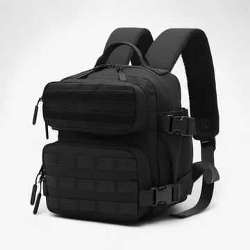 Unisex Rugzak met Verstelbare Schouderbanden - Rugzakken - Zwart - Unisex Rugzak met Verstelbare Schouderbanden. - Outdoor Craft