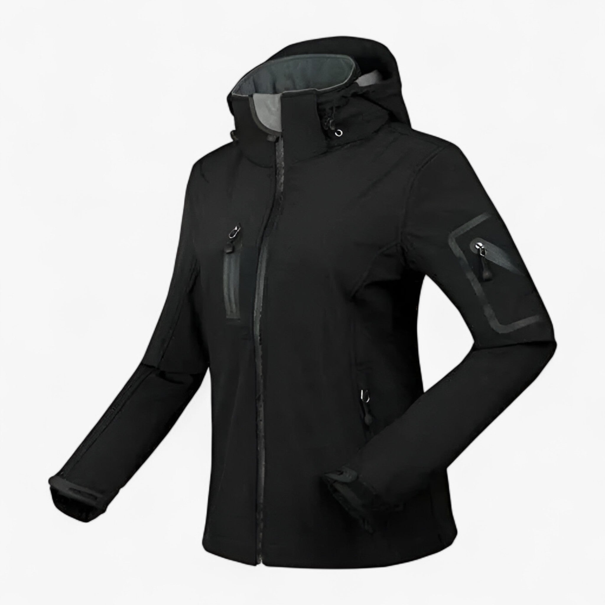 Dames Softshell Jas Winter voor Wandelen en Outdoor