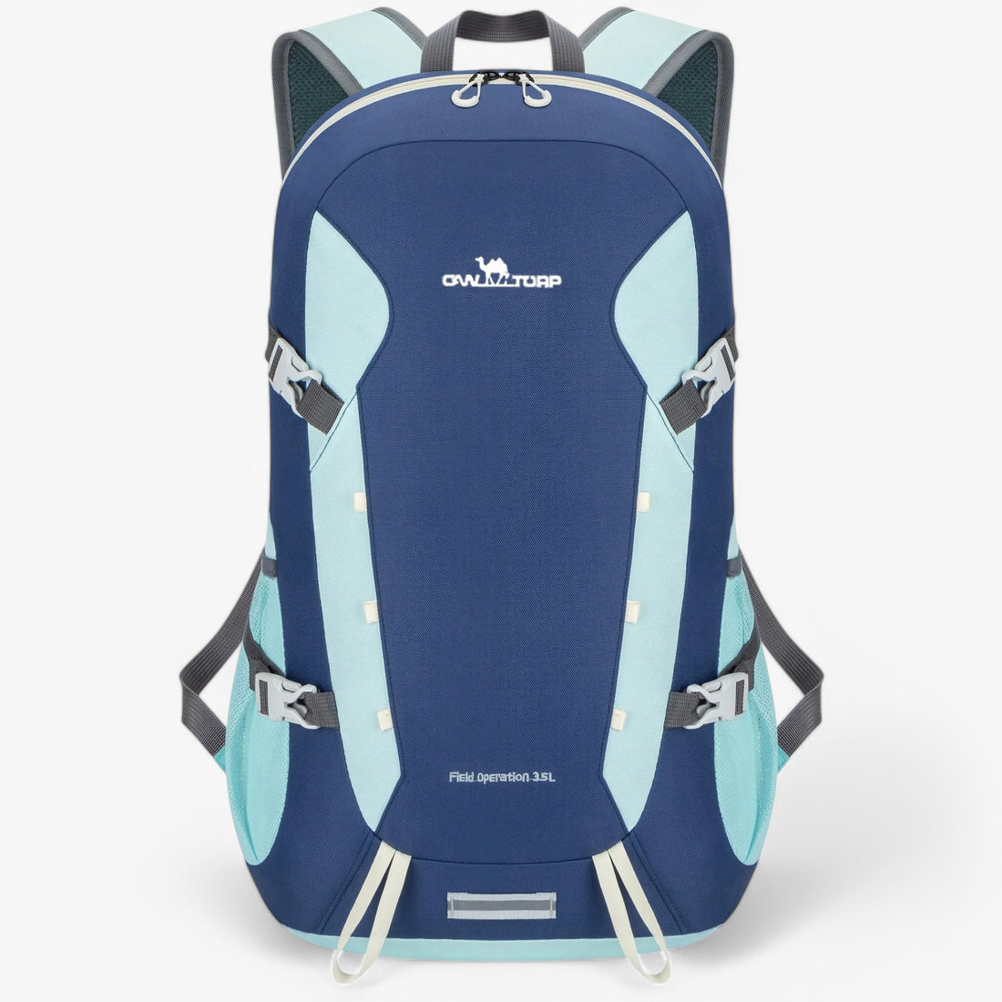 Rugzakken : Grote Capaciteit Waterdichte Opvouwbare Backpack in Blauwgroen van Outdoor Craft
