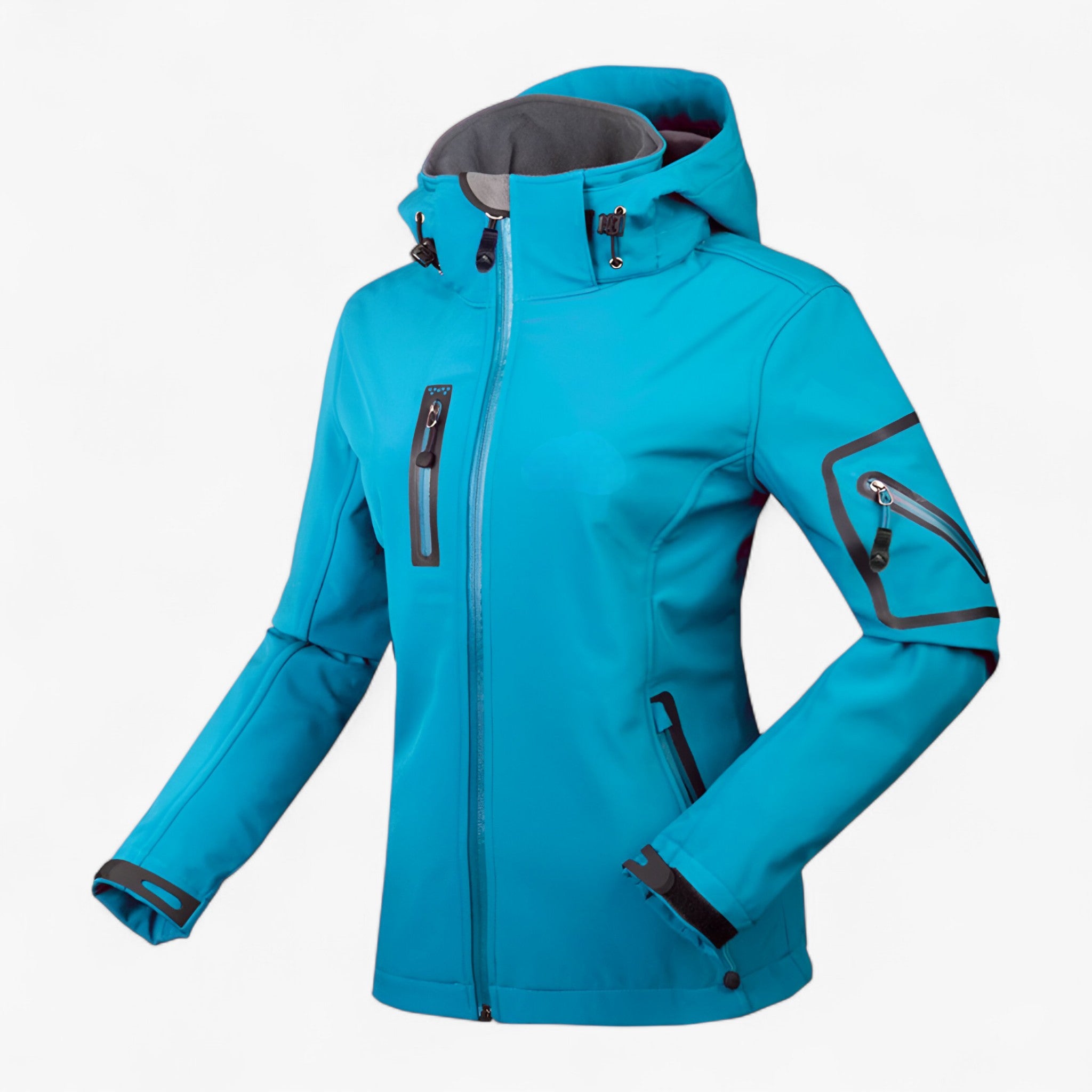 Dames Softshell Jas Winter voor Wandelen en Outdoor
