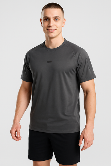 Heren Actieve Kleding : Heren Polyester Sport T-shirt Korte Mouwen in van Outdoor Craft