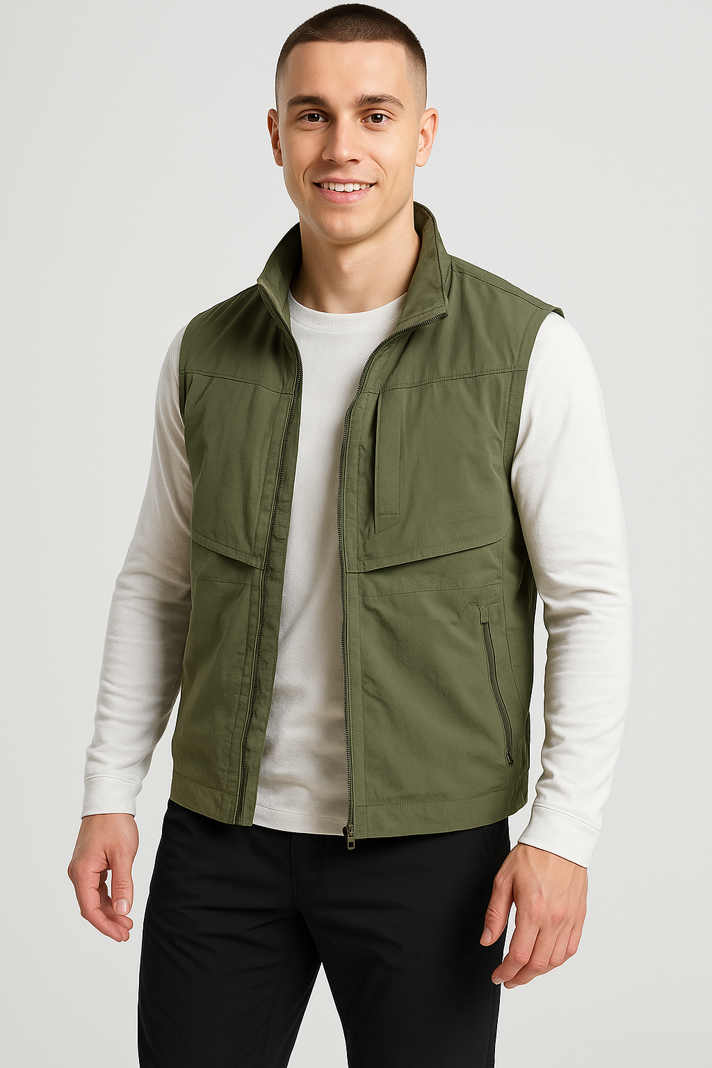 Heren Outdoor Vesten : Heren Waterdicht Outdoor Vest in van Outdoor Craft