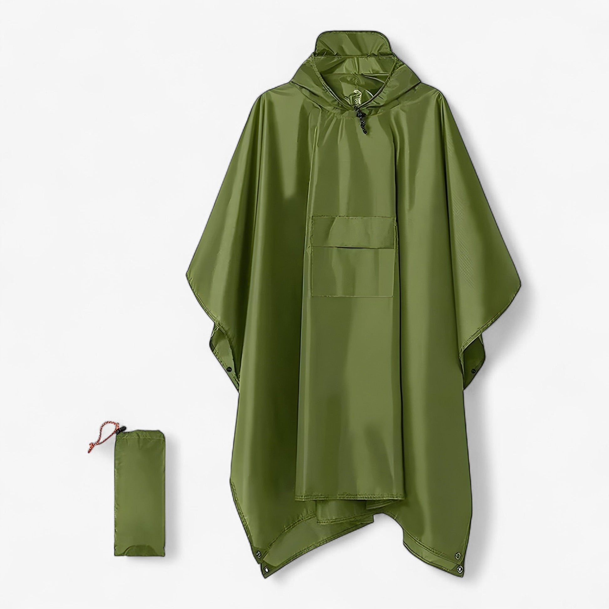 Dames Waterdichte Poncho voor Buitenactiviteiten - Regenponcho's - Groen - Regenponcho's : Dames Waterdichte Poncho voor Buitenactiviteiten in Groen van Outdoor Craft - Outdoor Craft