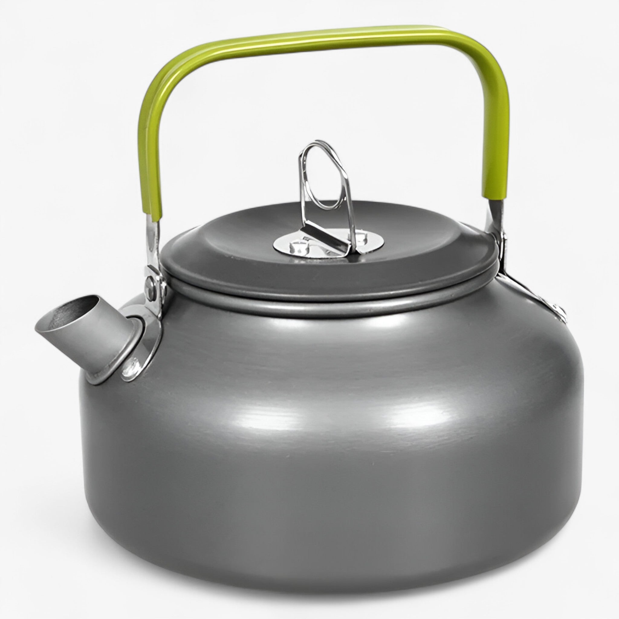 Draagbare Aluminium Waterkoker voor Buiten - Kampeer kookgerei - 0.8L - Draagbare Aluminium Waterkoker voor Buiten. - Outdoor Craft