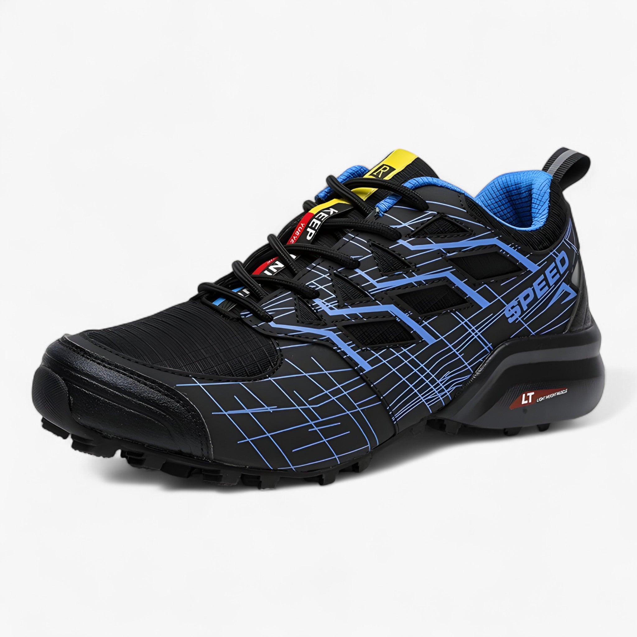 Heren Mesh Hardloopschoenen - Heren hardloopschoenen - Blauw - 40 - Heren Mesh Hardloopschoenen. - Outdoor Craft