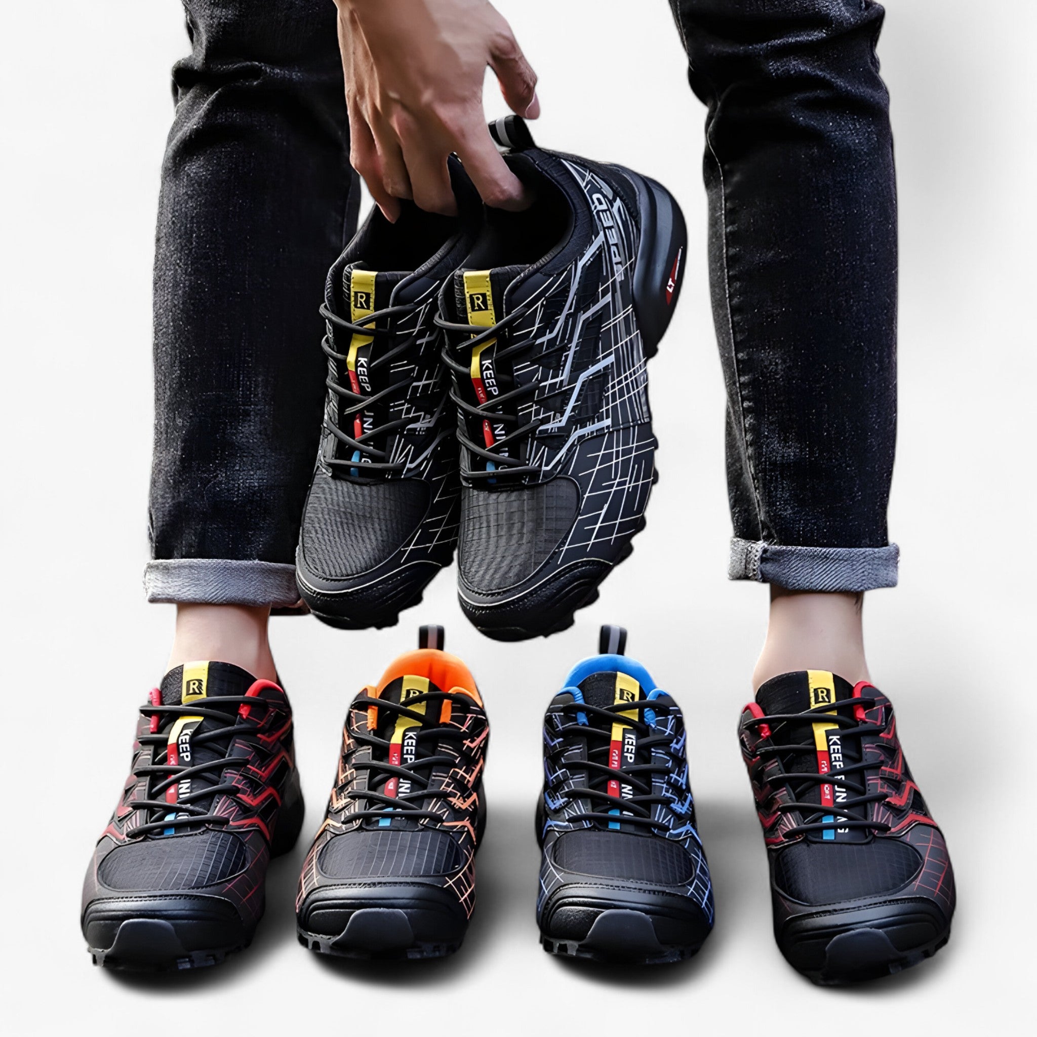 Heren Mesh Hardloopschoenen