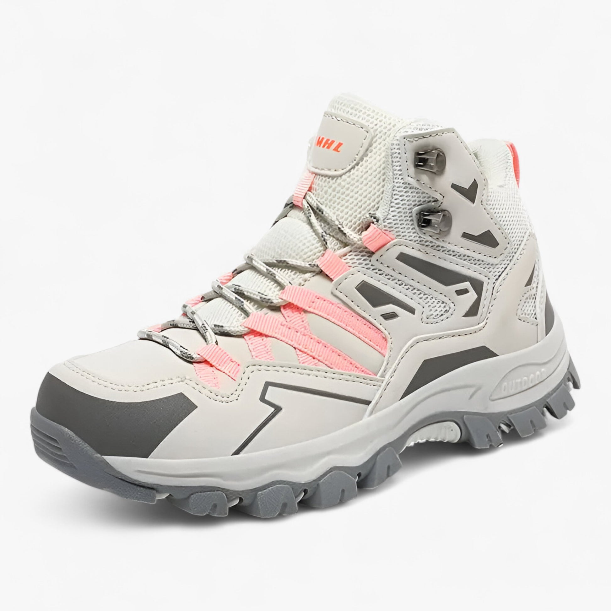 Wandel schoenen : Waterdichte Wandelschoenen in Roze van Outdoor Craft