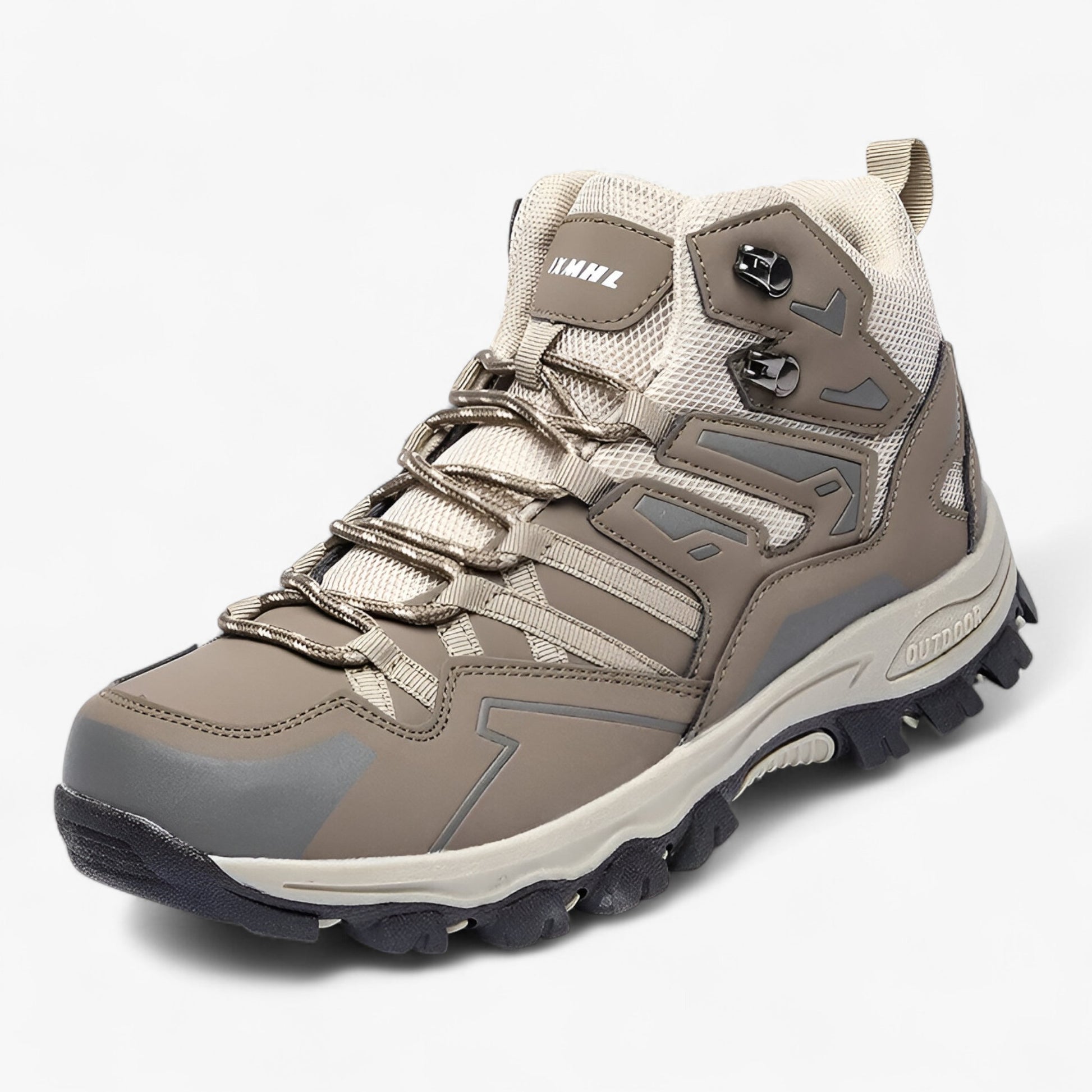Wandel schoenen : Waterdichte Wandelschoenen in Bruin van Outdoor Craft