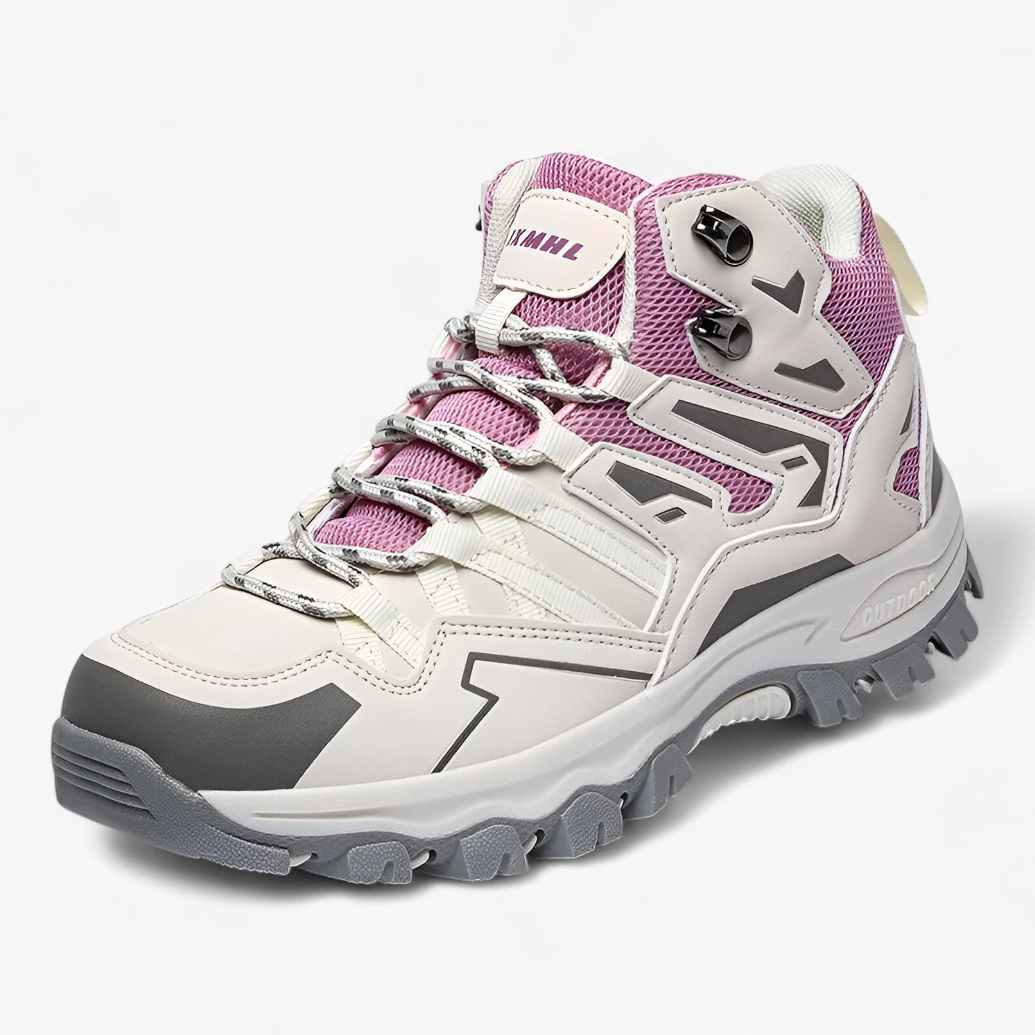 Wandel schoenen : Waterdichte Wandelschoenen in Paars van Outdoor Craft