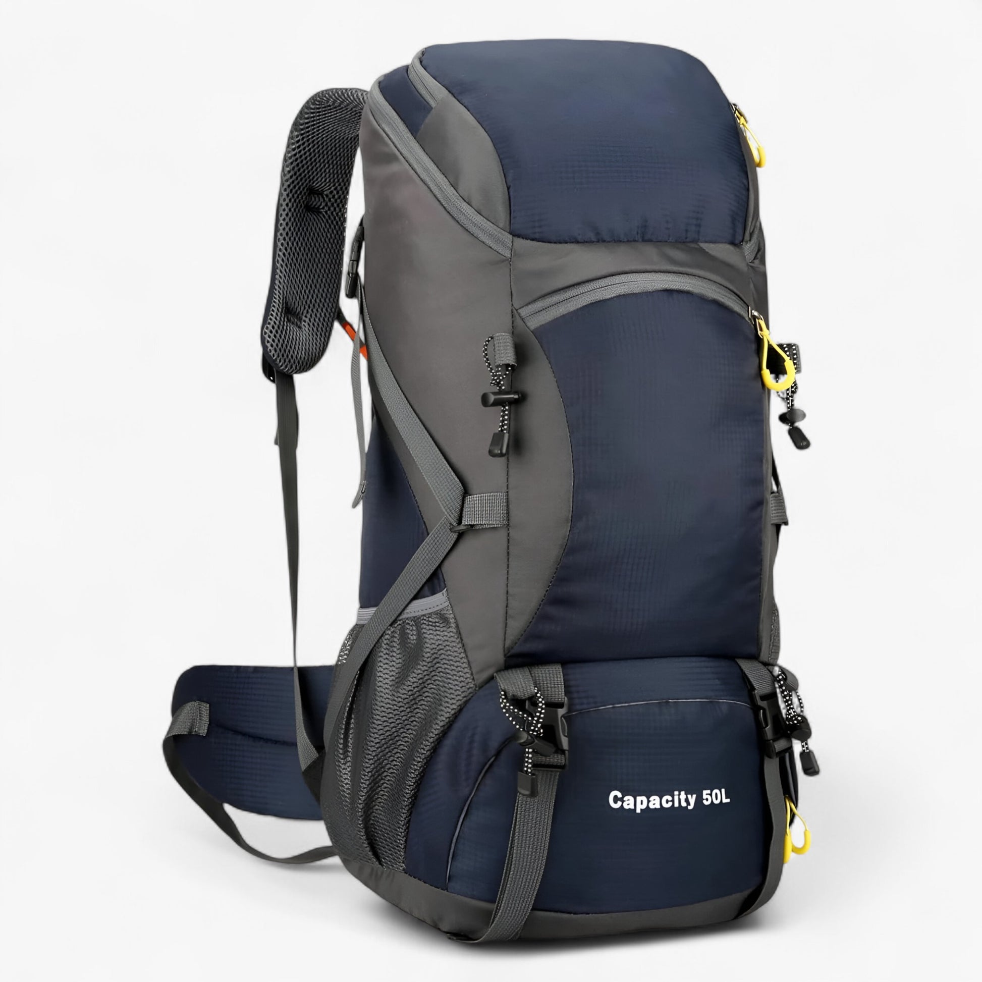 Lichtgewicht Waterdichte Reisrugzak 50L voor Avonturen - Wandelrugzakken - Marineblauw - Lichtgewicht Waterdichte Reisrugzak 50L voor Avonturen. - Outdoor Craft