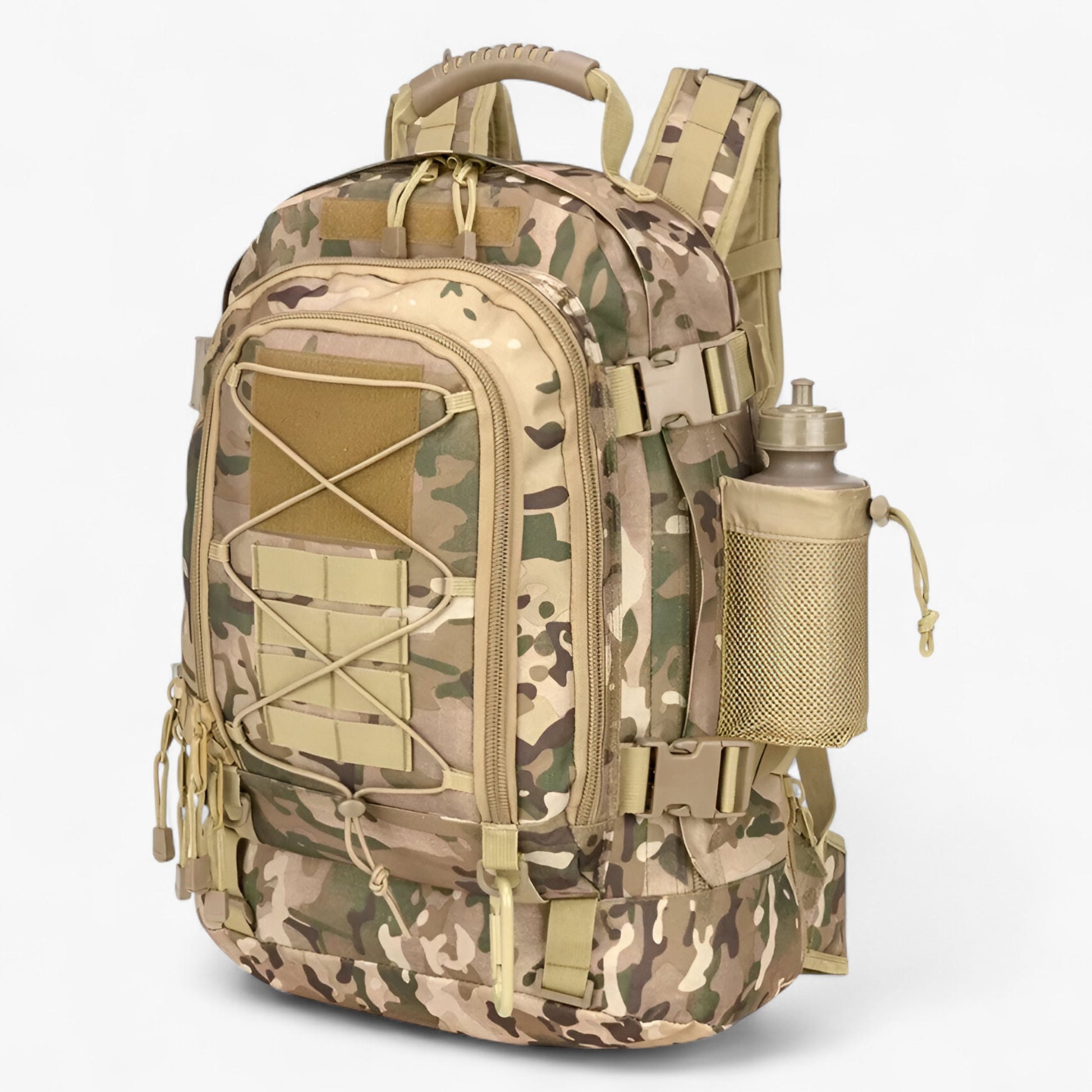 Rugzakken : Heren Waterdichte Tactische Rugzak 65L Groen in Camo van Outdoor Craft