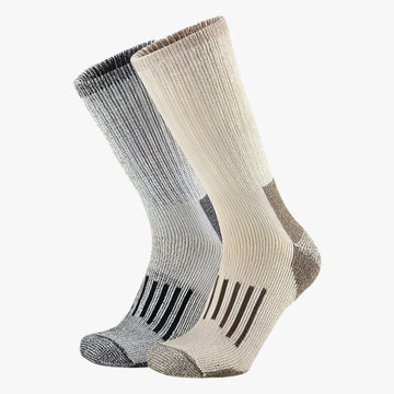 Sokken : Heren Merino Wollen Wandelsokken voor Warmte in Pack B(2 Paar) van Outdoor Craft