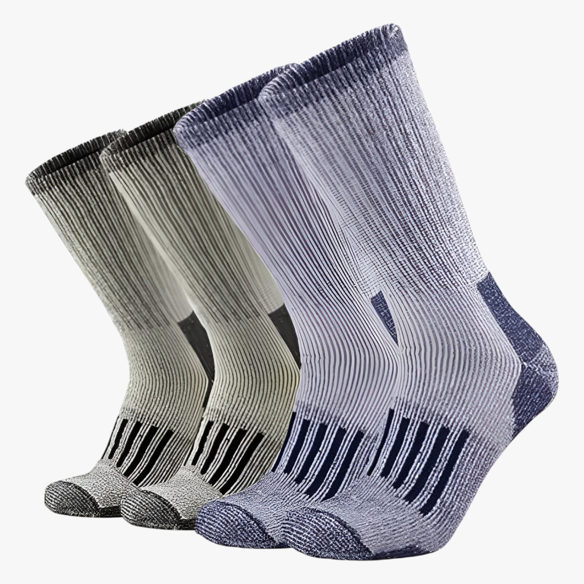 Sokken : Heren Merino Wollen Wandelsokken voor Warmte in Pack J(4 Paar) van Outdoor Craft