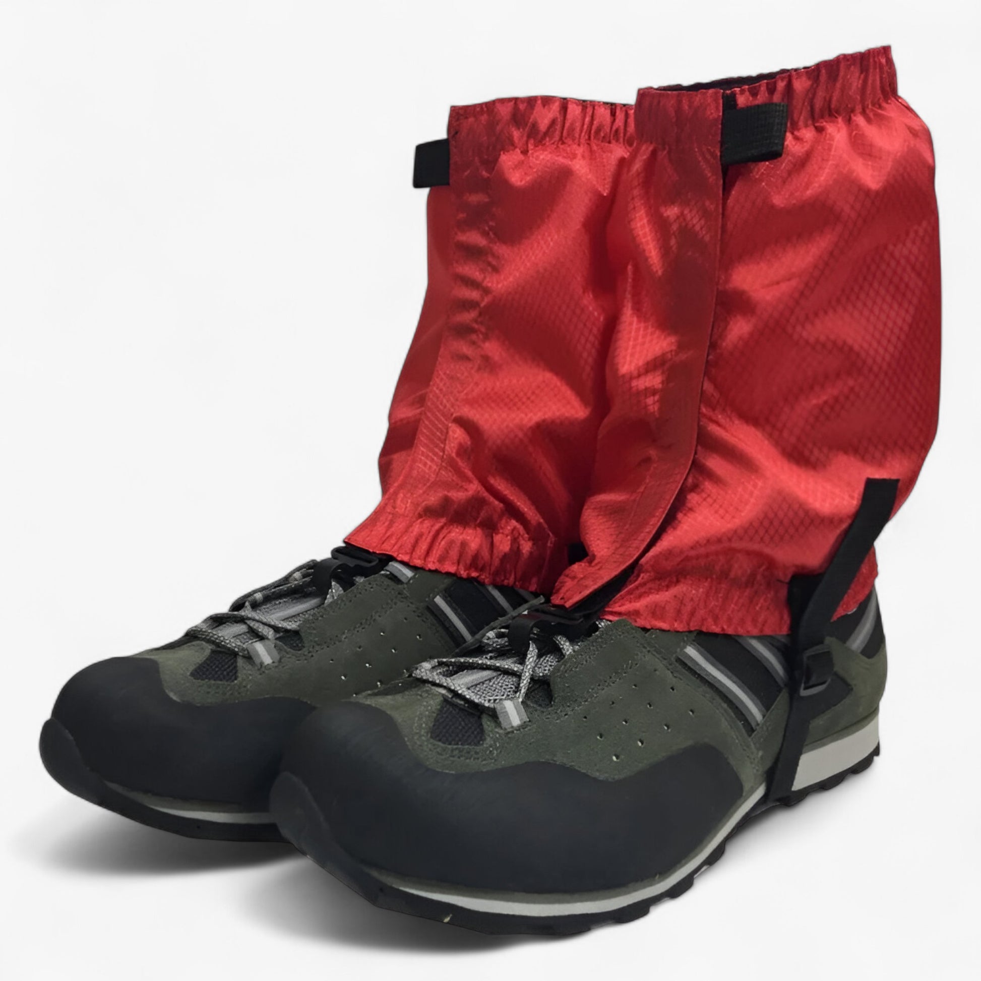 Leggings : Unisex Waterdichte Gaiters in Rood van Outdoor Craft