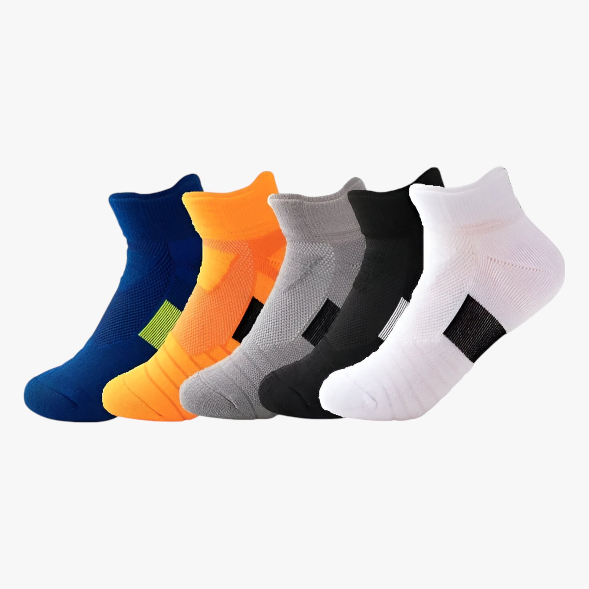 Sport Sokken : Katoenen Sportsokken Set van 5 Paar in Mixkleur EU 28-37 van Outdoor Craft