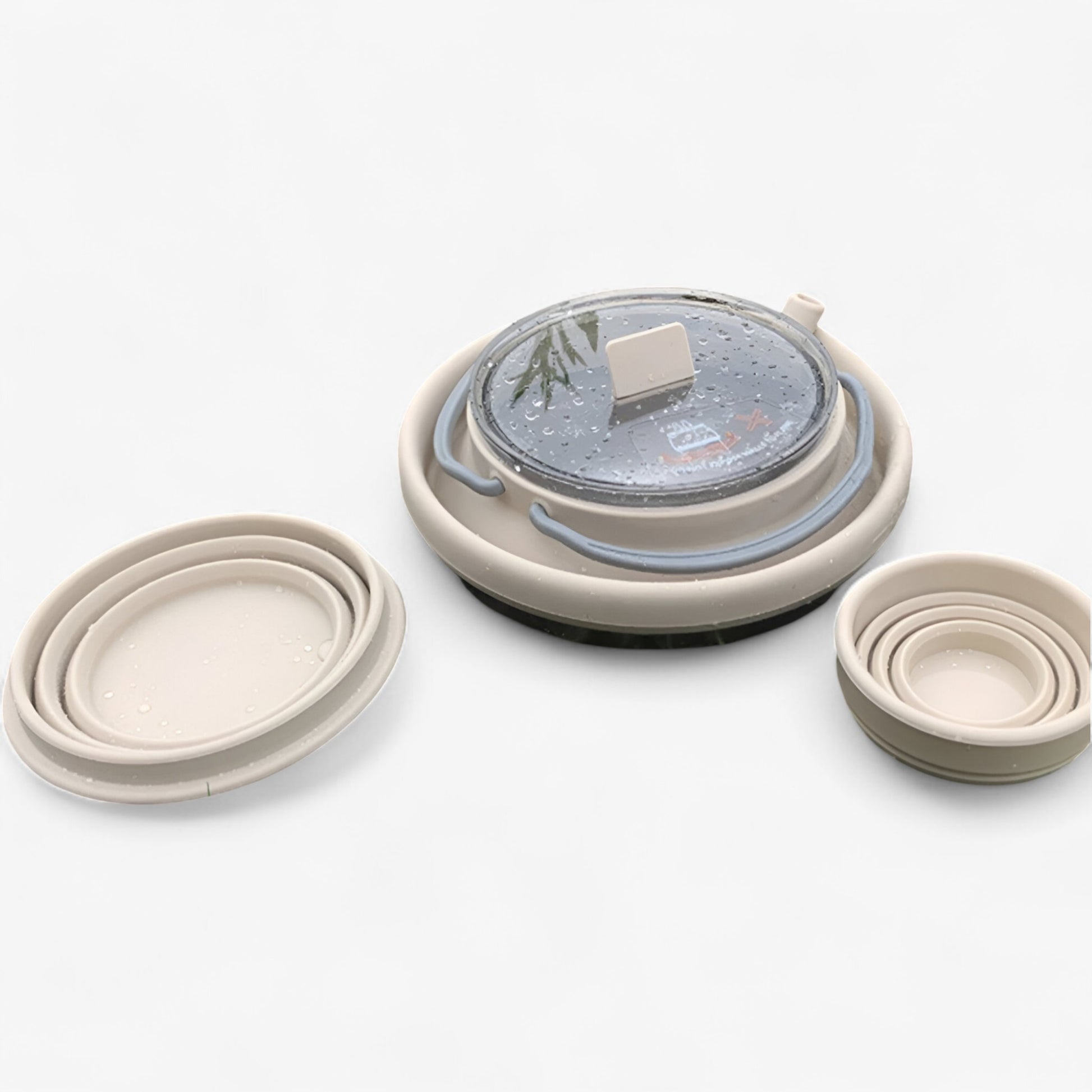 Kampeeruitrusting : Vouwbare Siliconen Camping Waterkoker in van Outdoor Craft