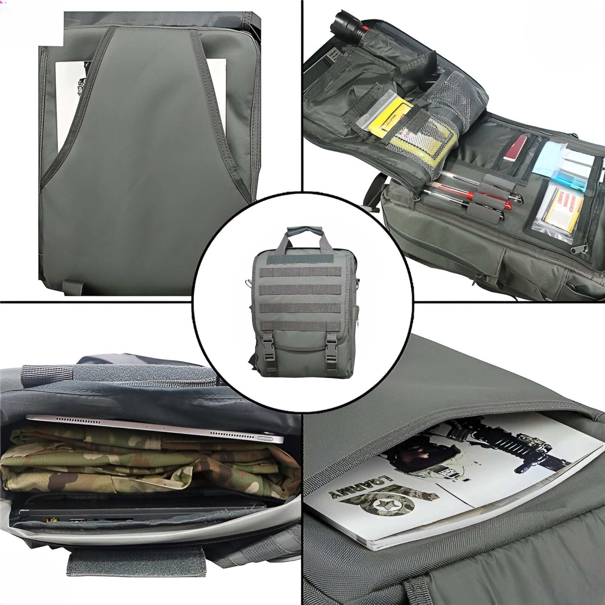 Laptop Rugzakken : Tactische Rugzak met Laptopvak voor Mannen in van Outdoor Craft