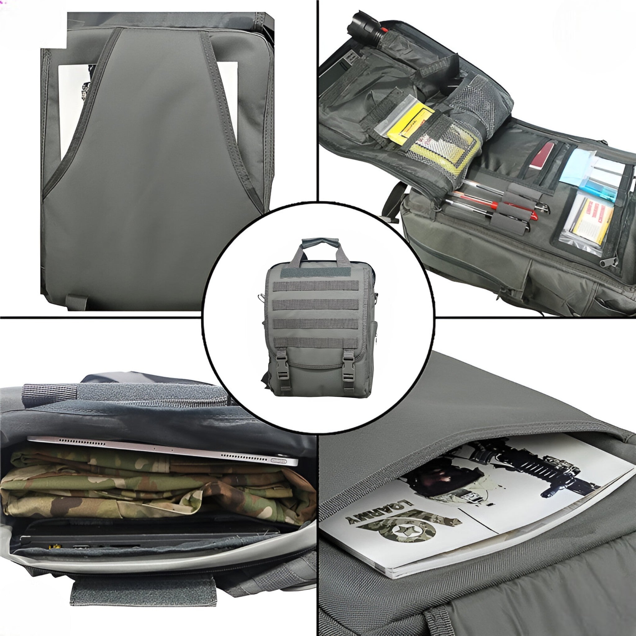 Laptop Rugzakken : Tactische Rugzak met Laptopvak voor Mannen in van Outdoor Craft