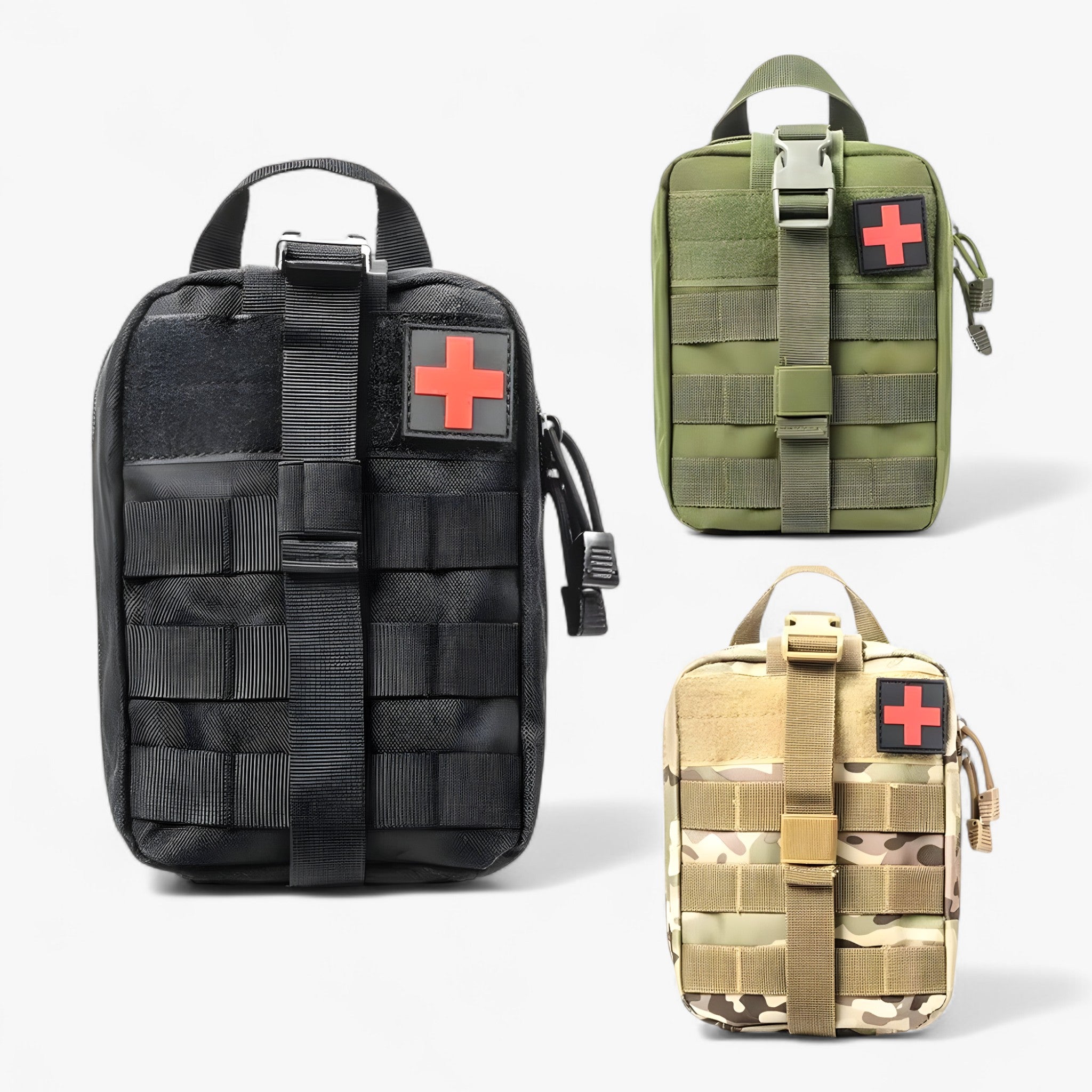 Tactische EHBO Kit Tas - Compact en Waterbestendig
