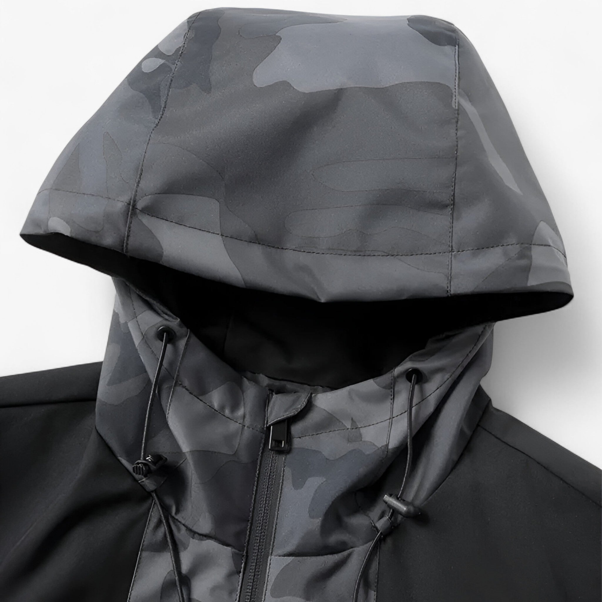 Heren Winddichte Camouflage Jas voor Buitenactiviteiten