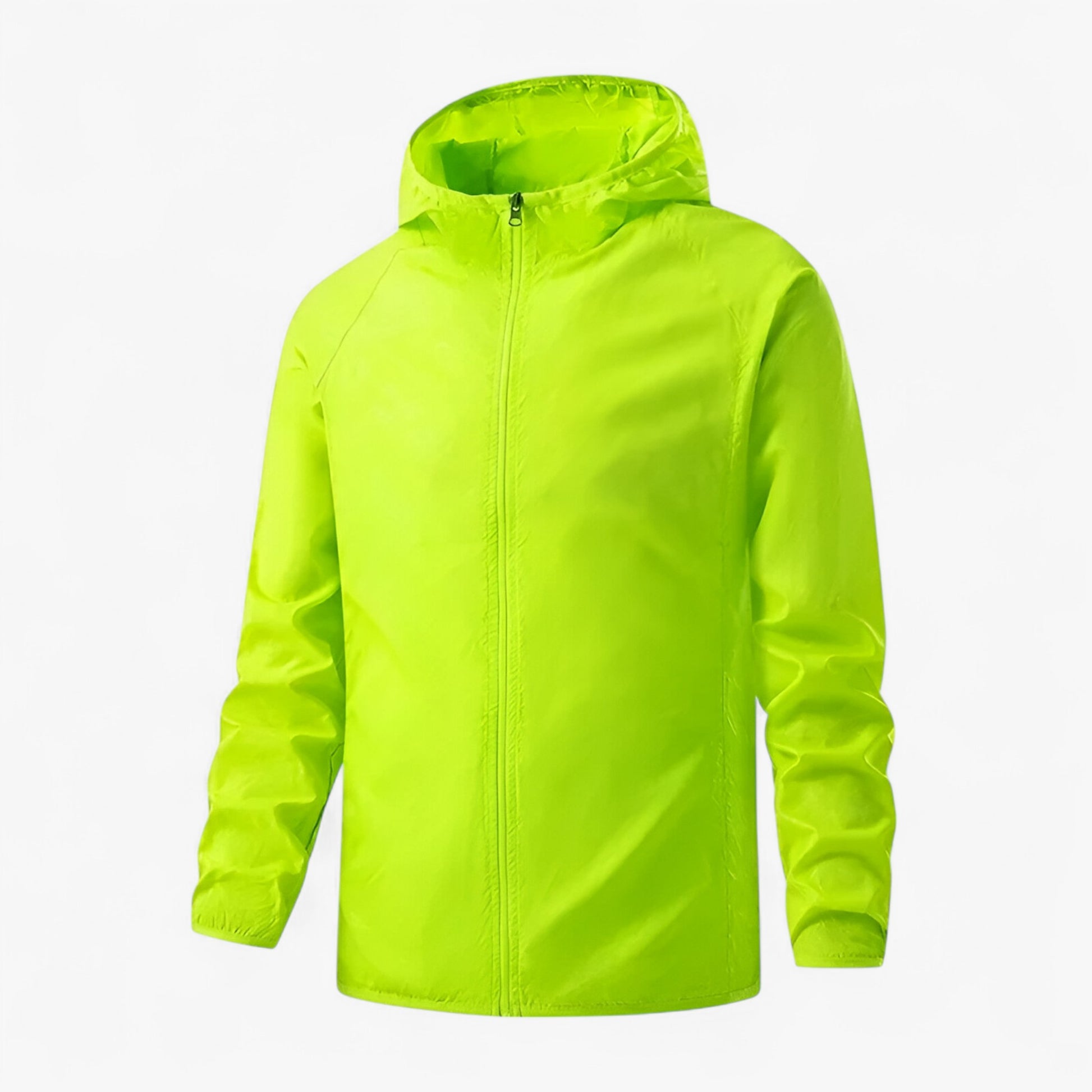 Jassen : Unisex Waterdichte Polyester Jas in Unisex Groen van Outdoor Craft