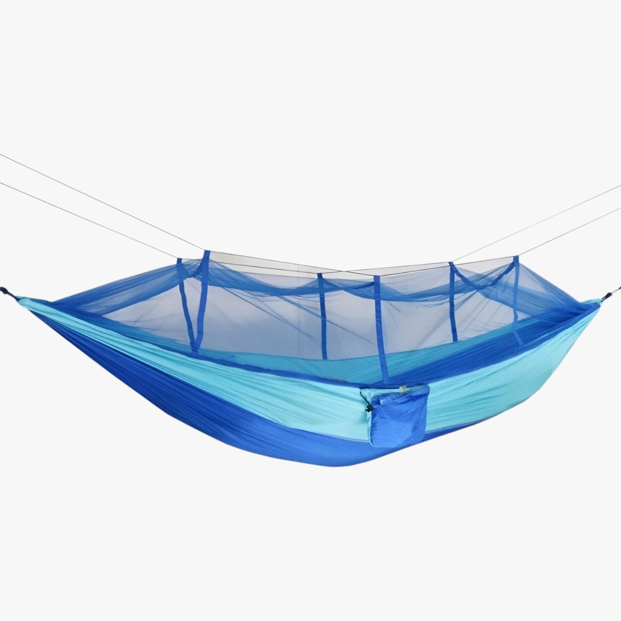 Lichtgewicht Nylon Hangmat 2 Persoons met Muggennet