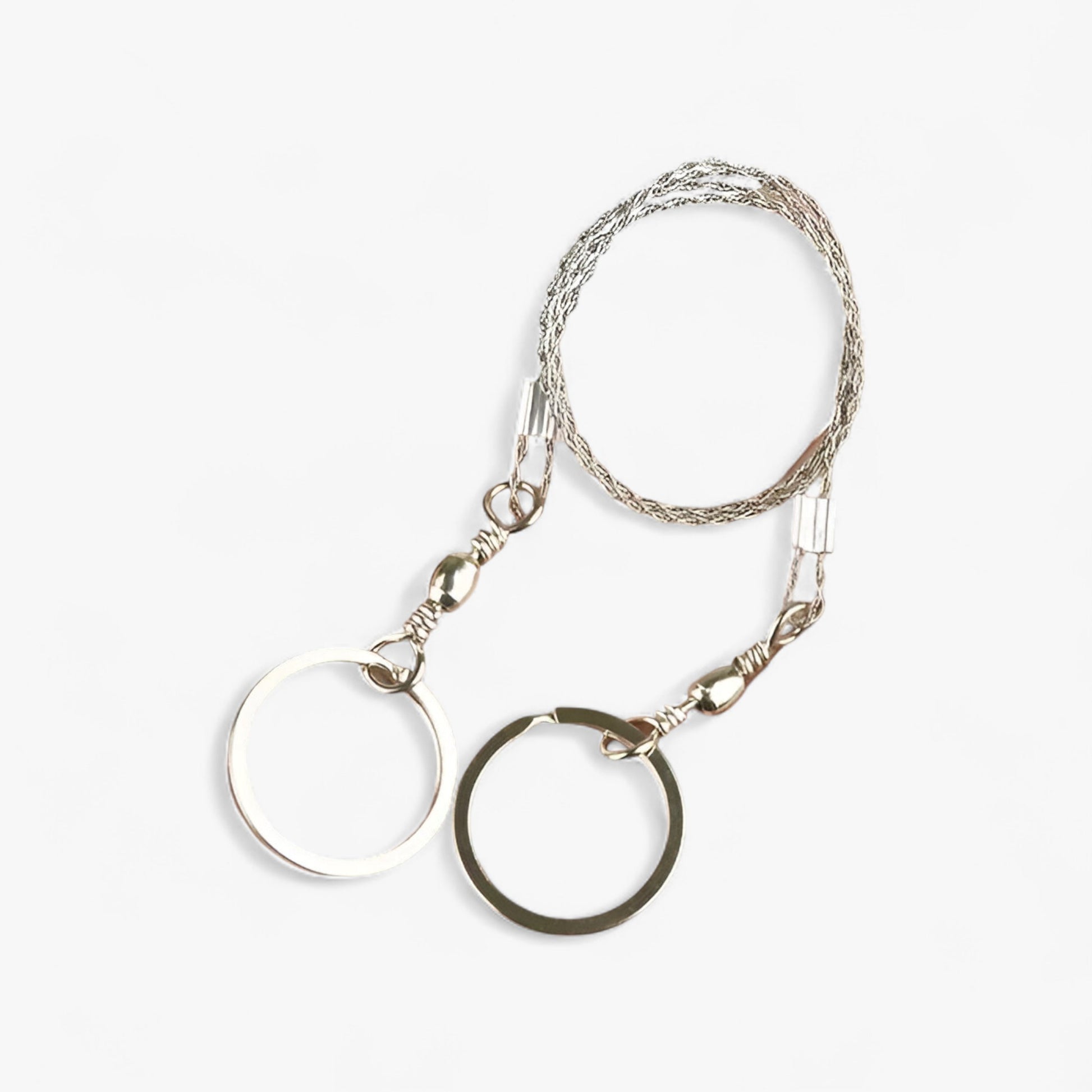 Handgereedschap : Mini Draadzaag van Roestvrij Staal in Zilver van Outdoor Craft