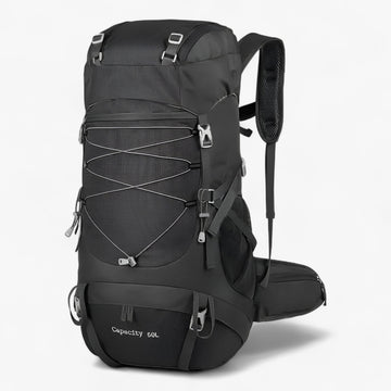 Wandelrugzak 50L Waterdicht Nylon Voor Avontuurlijke Reizen