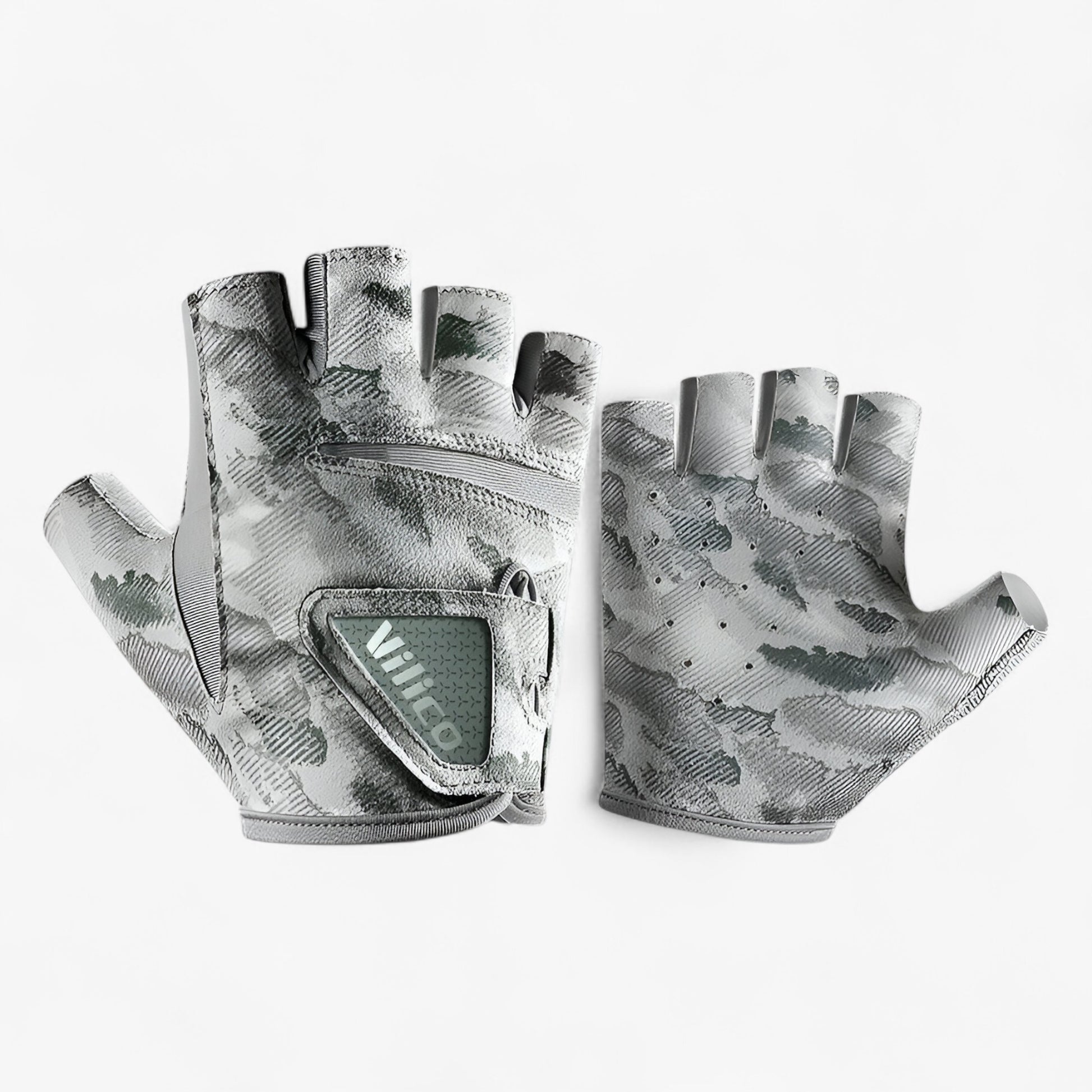 Vissershandschoenen : Mannen Vissershandschoenen in Grijs 1 van Outdoor Craft