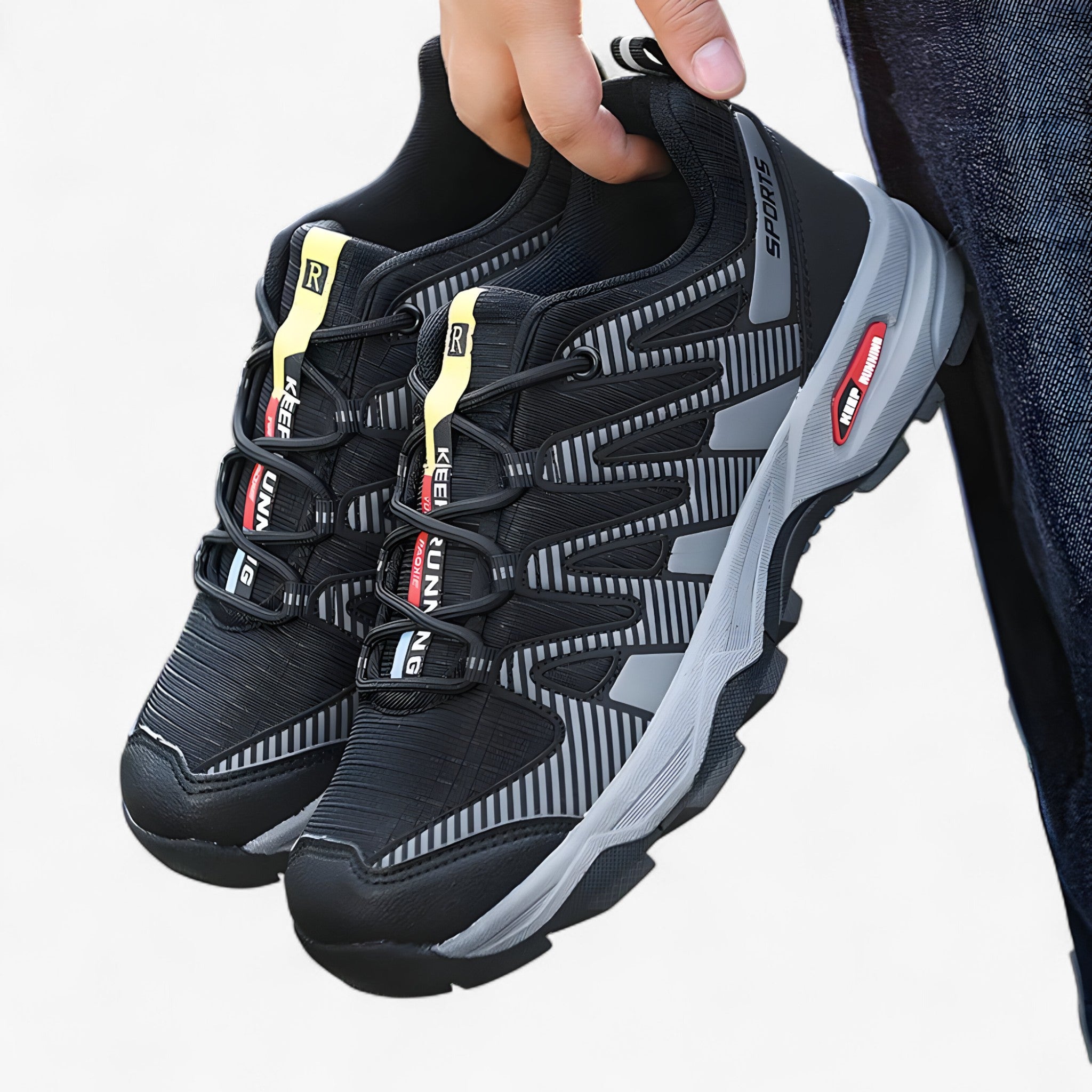 Heren Waterdichte Wandelschoenen met Antislip Zool