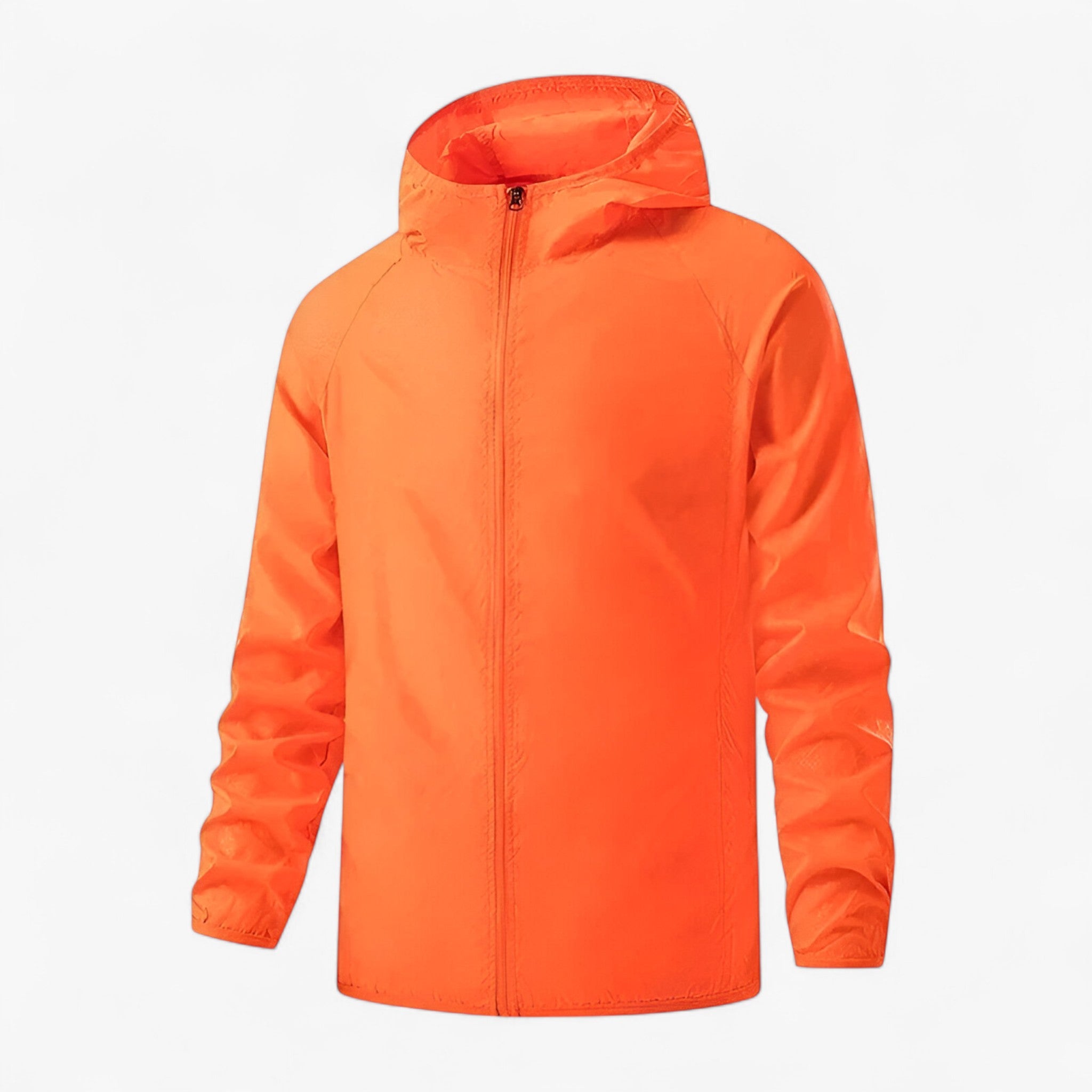 Jassen : Unisex Waterdichte Polyester Jas in Unisex Oranje van Outdoor Craft