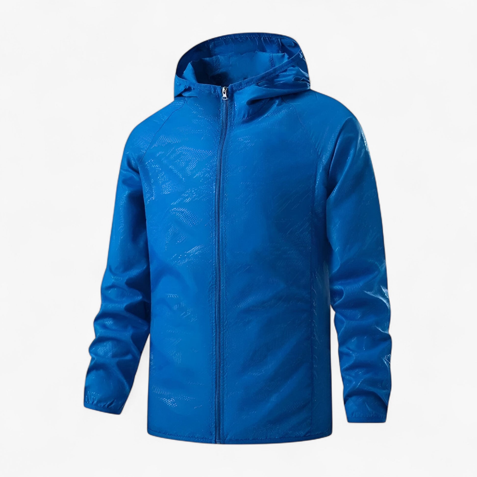 Jassen : Unisex Waterdichte Polyester Jas in Unisex Marineblauw van Outdoor Craft