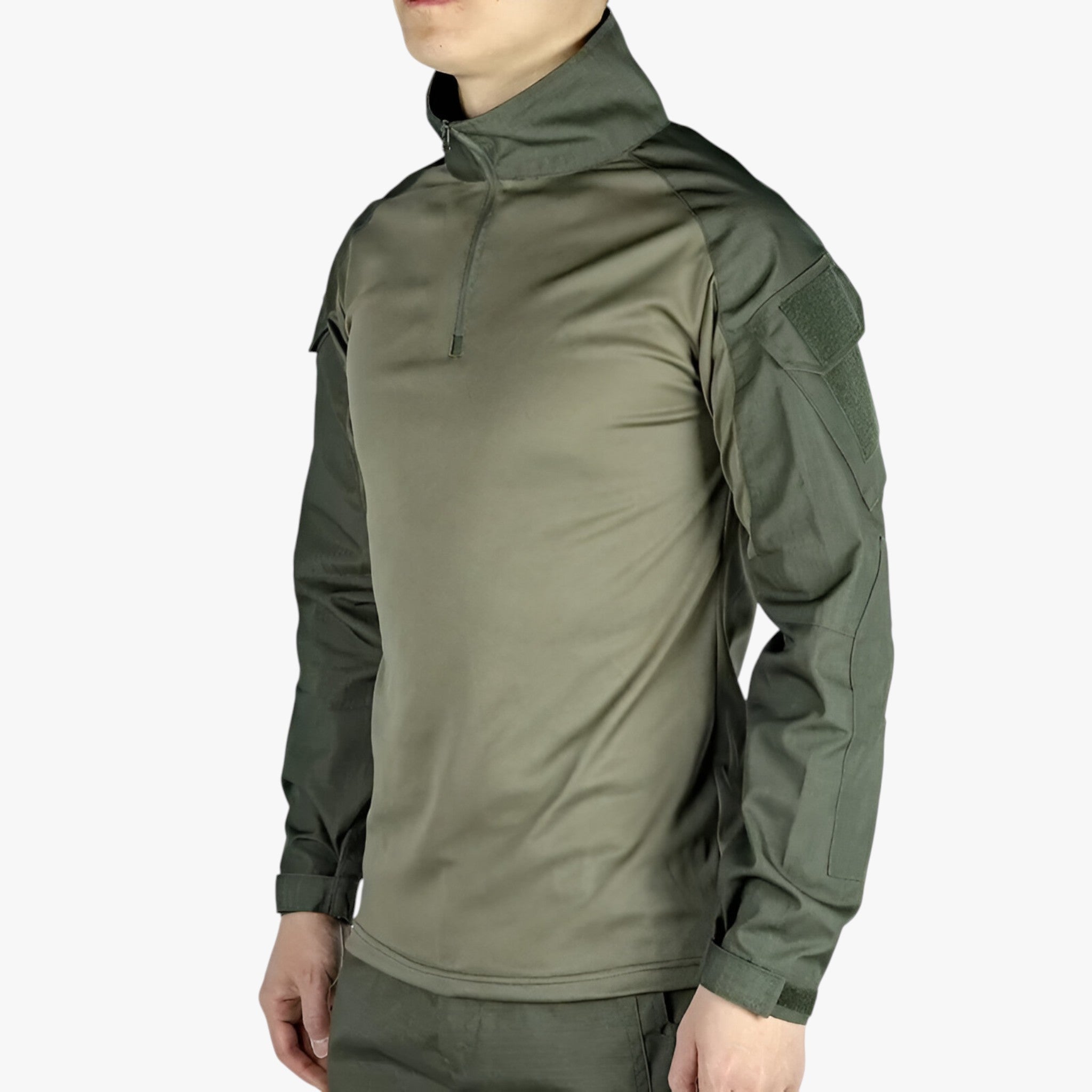 Heren Katoenen Longsleeve Tactisch Wandelt-shirt