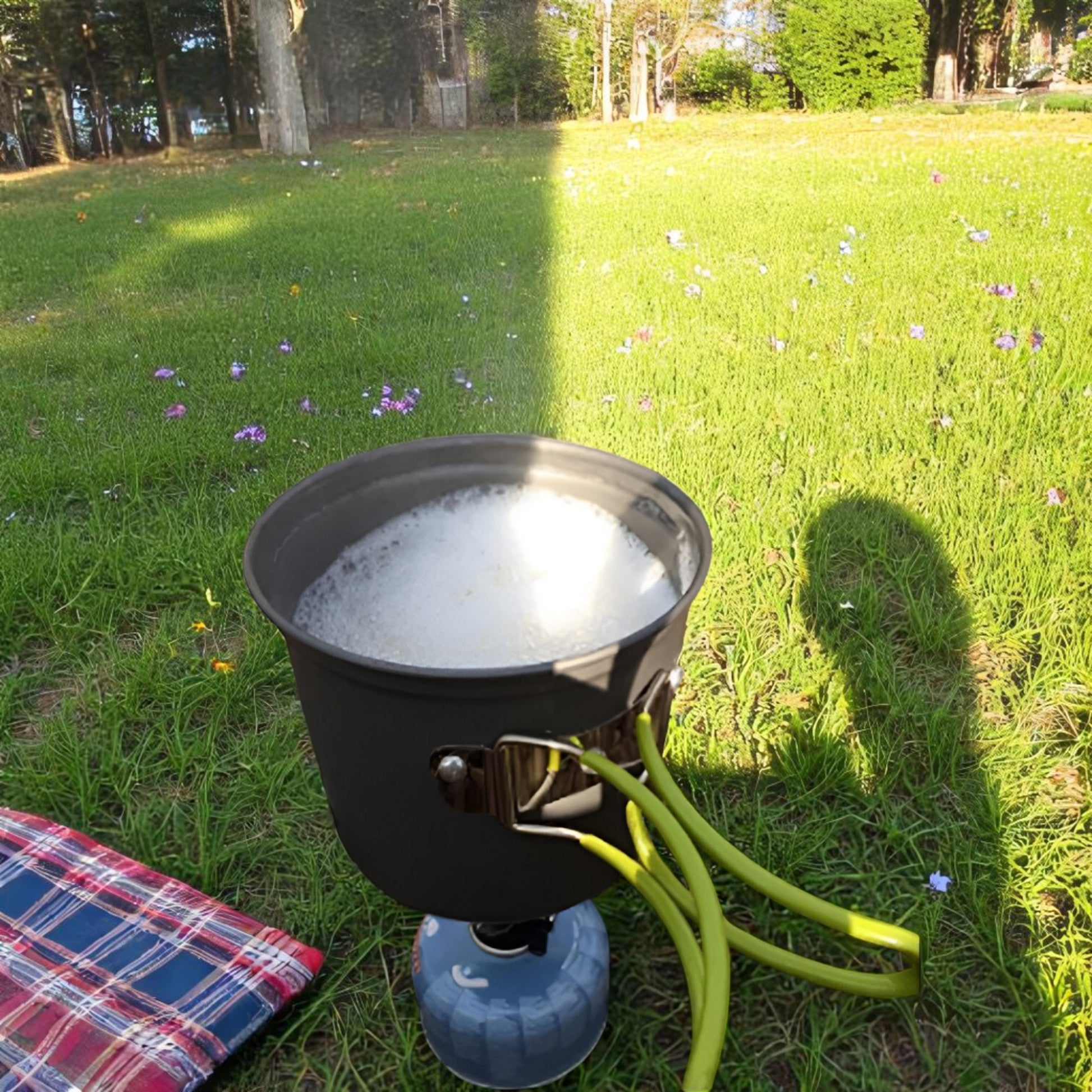 Camping Kookgerei : Draagbare Aluminium Kookset voor Kamperen in van Outdoor Craft
