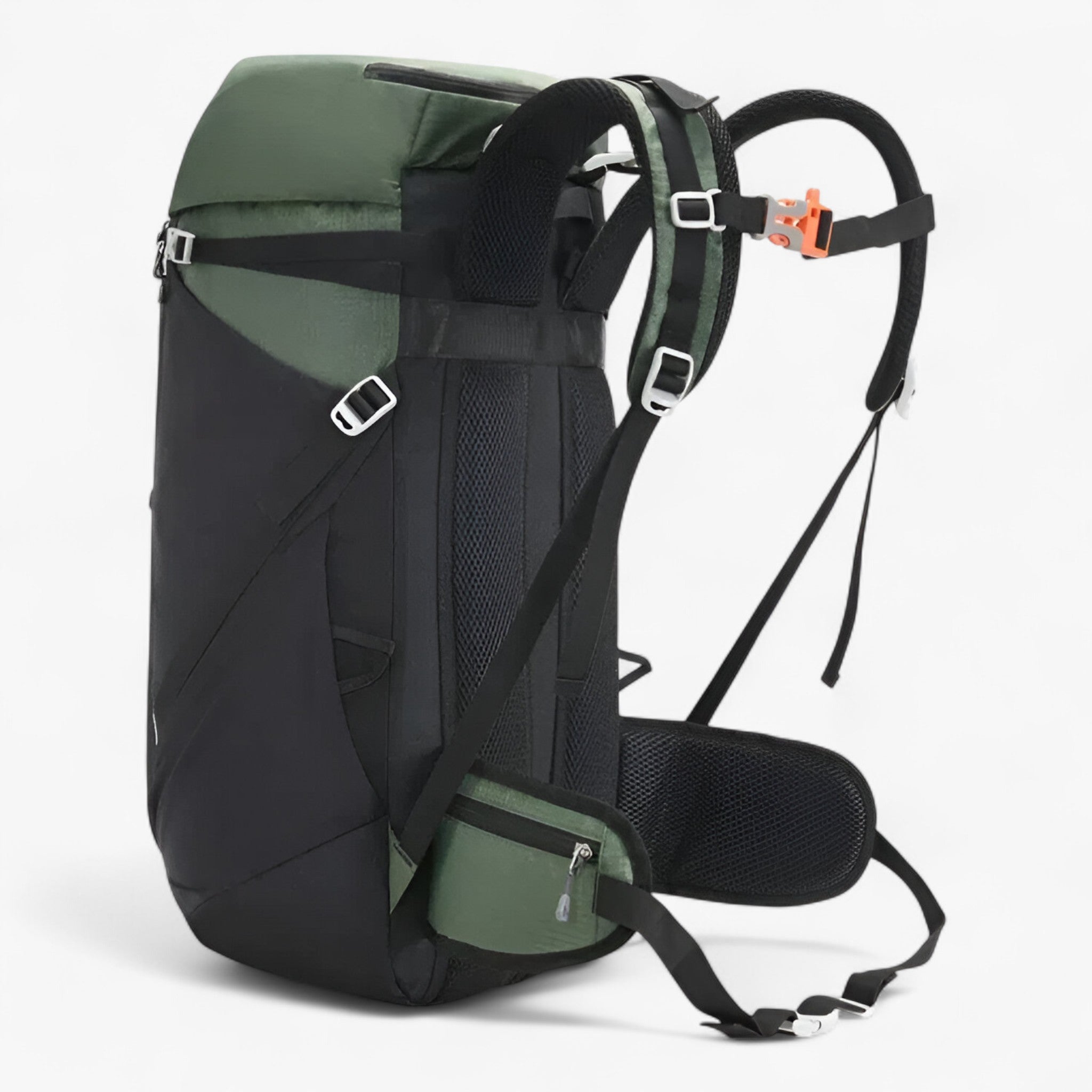 Unisex nylon wandelrugzak
