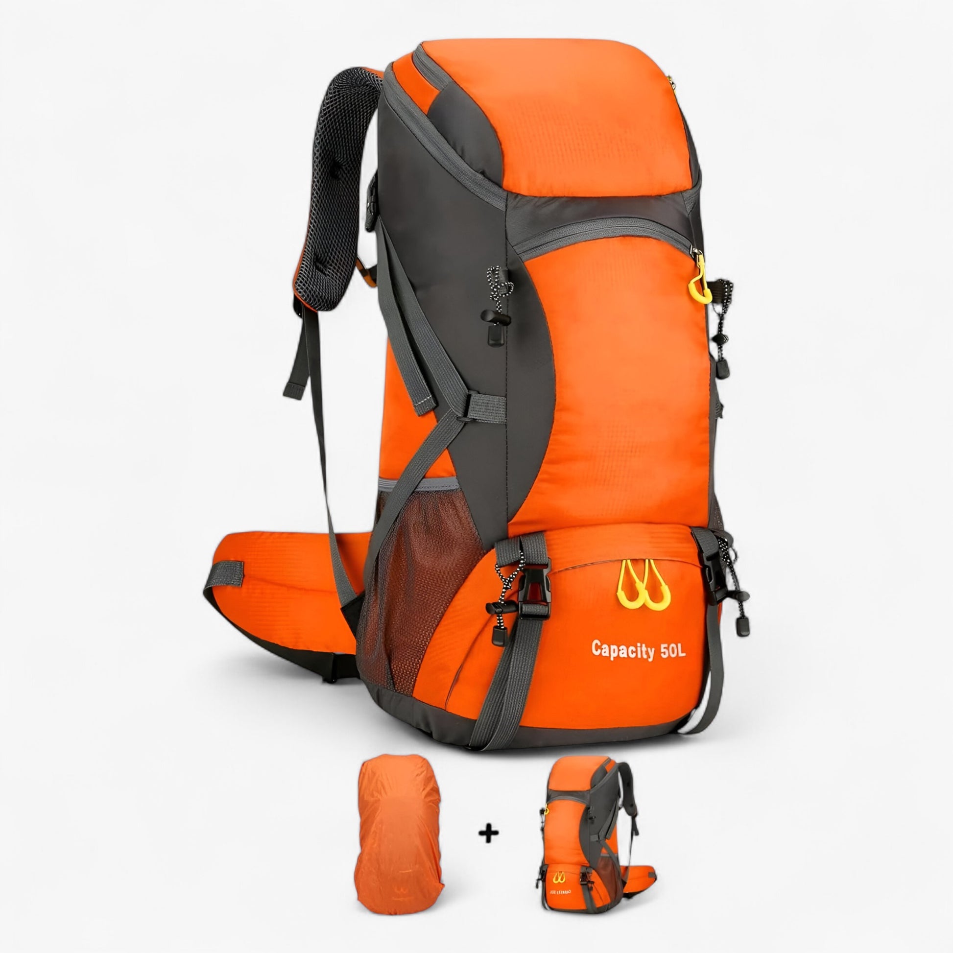 Wandelrugzakken : Lichtgewicht Waterdichte Reisrugzak 50L voor Avonturen in van Outdoor Craft