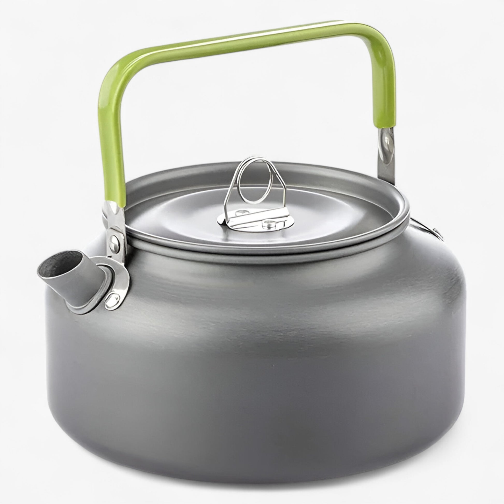 Kampeer kookgerei : Draagbare Aluminium Waterkoker voor Buiten in 1.2L van Outdoor Craft