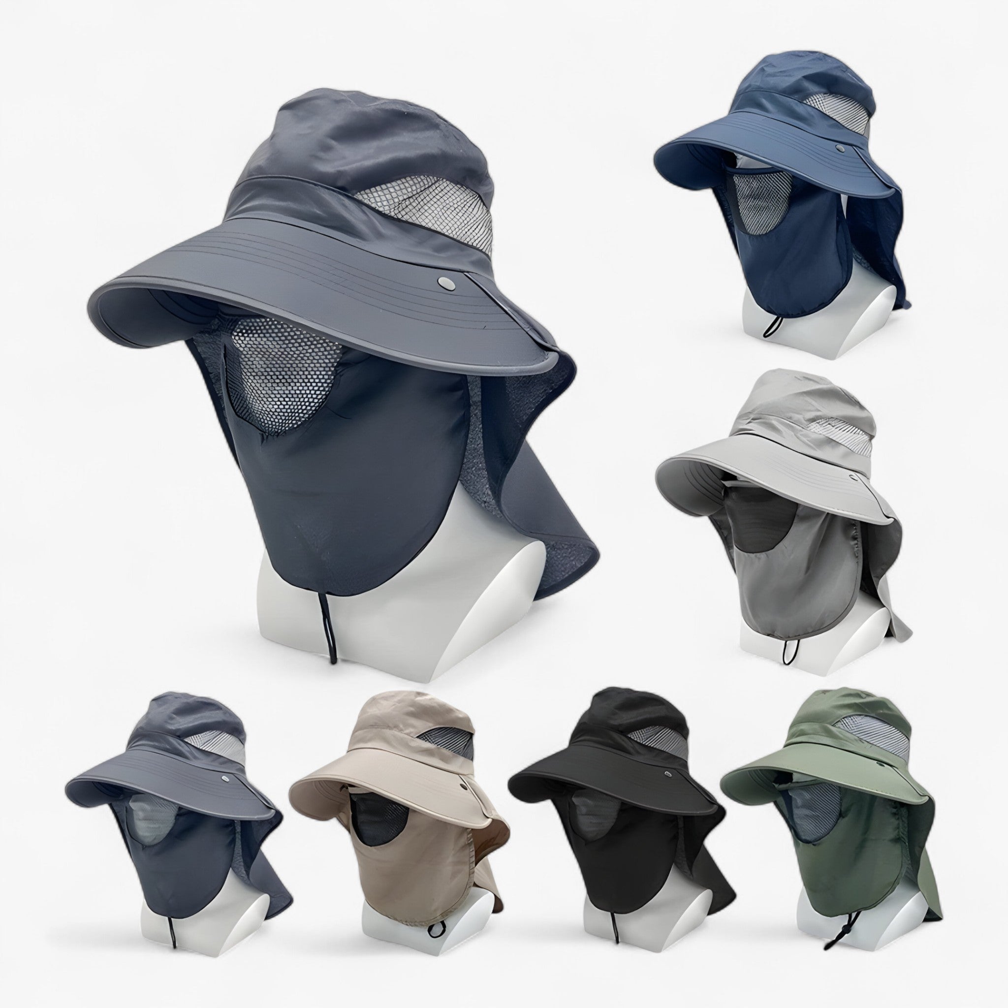 Zomer Polyester Outdoor Hoed voor Mannen en Vrouwen