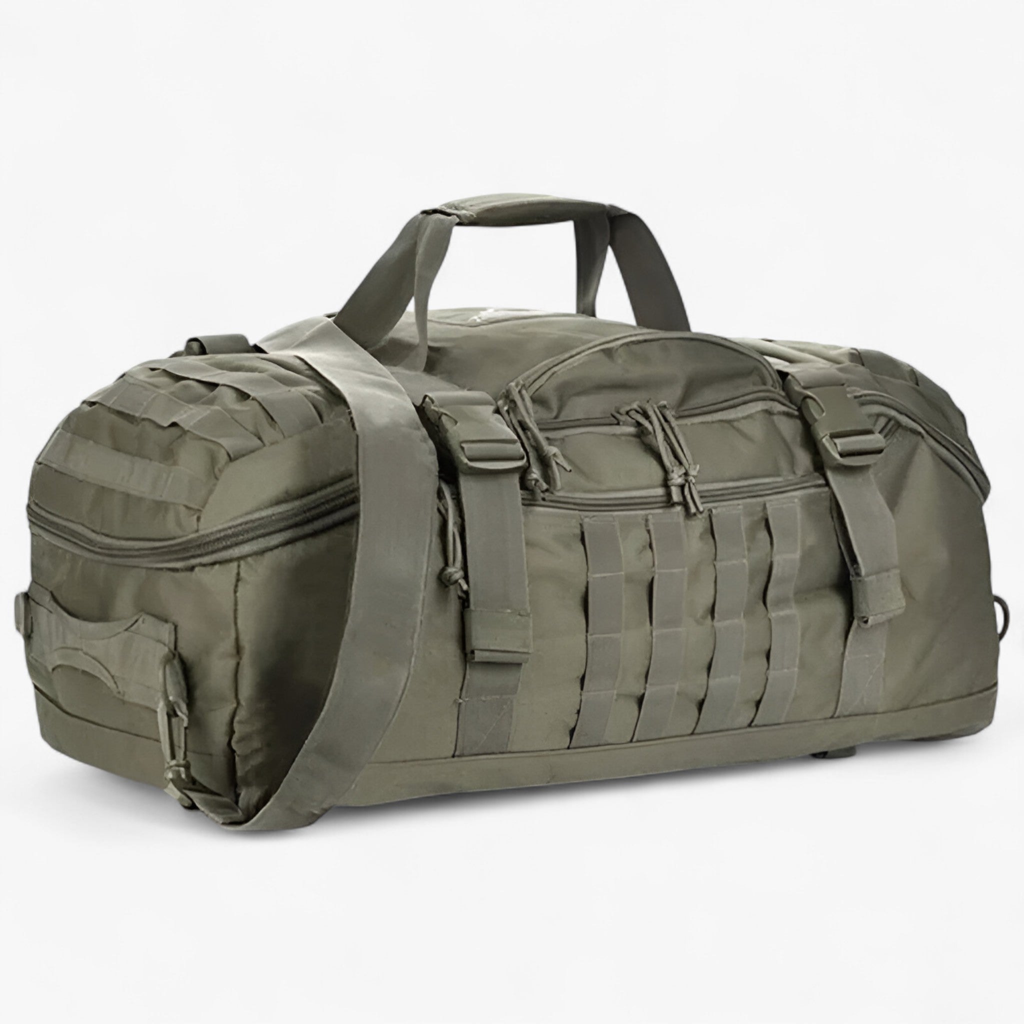 Reiszakken : Heren Polyester Duffel Bag voor Outdoor Activiteiten in Groen van Outdoor Craft