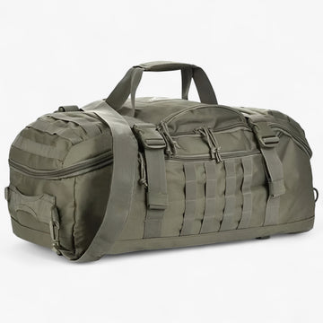 Reiszakken : Heren Polyester Duffel Bag voor Outdoor Activiteiten in Groen van Outdoor Craft