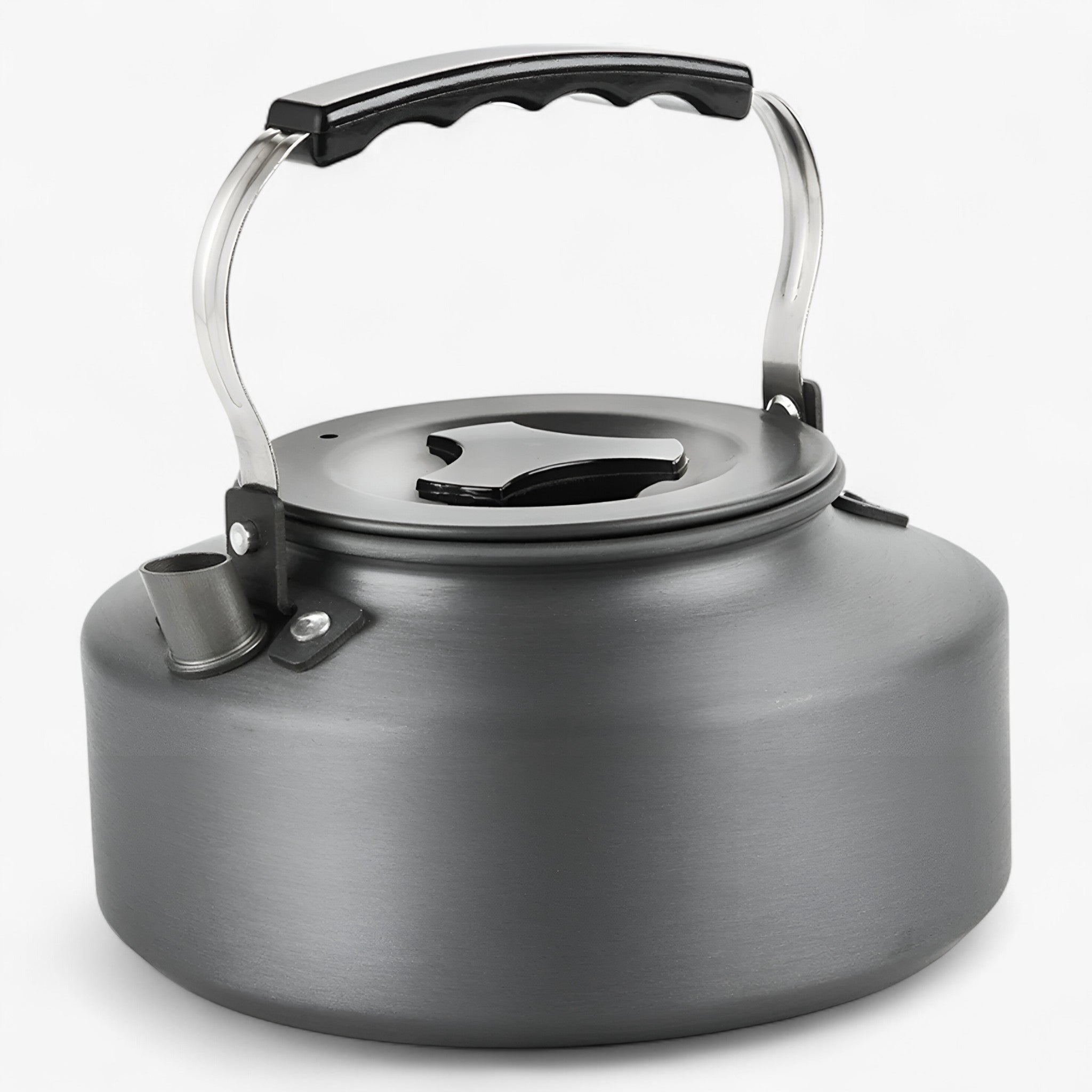 Kampeer kookgerei : Draagbare Aluminium Waterkoker voor Buiten in 1.6L van Outdoor Craft
