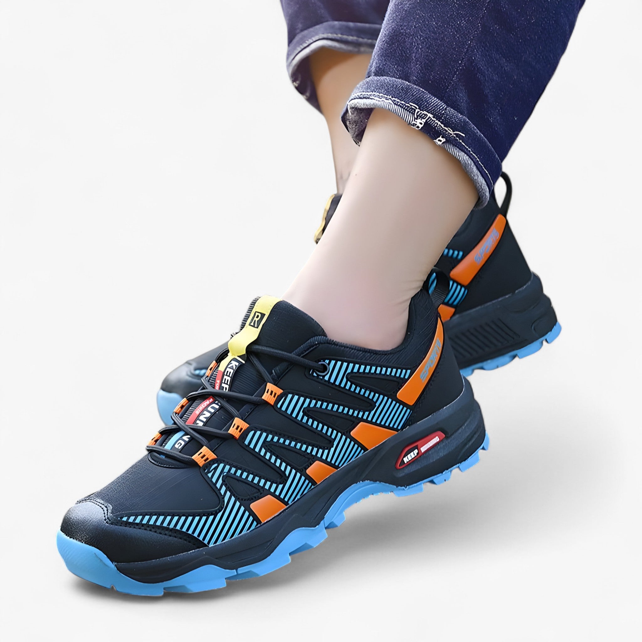 Heren Waterdichte Wandelschoenen met Antislip Zool
