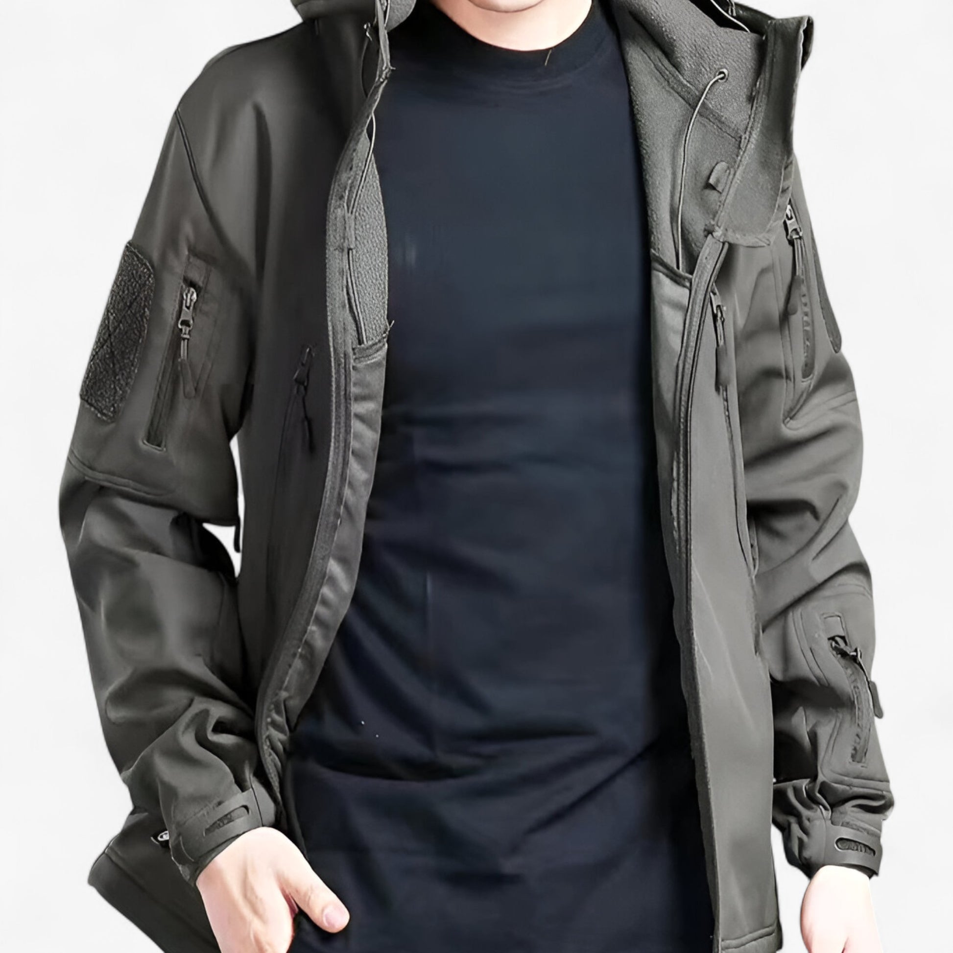 Heren Outdoor Jassen : Heren Fleece Jacket voor Buitenactiviteiten in van Outdoor Craft