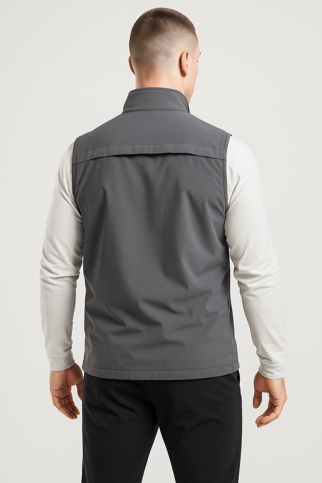 Softshell Outdoor Bodywarmer voor Heren – Lichtgewicht, Winddicht & Waterafstotend - Softshell Bodywarmer - Grijs - Small (S) - Softshell Outdoor Bodywarmer voor Heren – Lichtgewicht, Winddicht & Waterafstotend. - Outdoor Craft