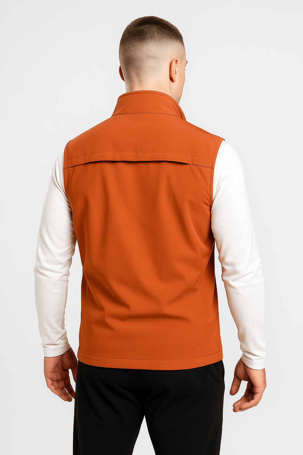 Softshell Outdoor Bodywarmer voor Heren – Lichtgewicht, Winddicht & Waterafstotend - Softshell Bodywarmer - Oranje - Small (S) - Softshell Outdoor Bodywarmer voor Heren – Lichtgewicht, Winddicht & Waterafstotend. - Outdoor Craft
