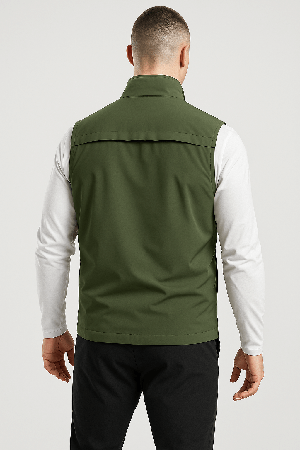 Softshell Outdoor Bodywarmer voor Heren – Lichtgewicht, Winddicht & Waterafstotend - Softshell Bodywarmer - Groen - Small (S) - Softshell Outdoor Bodywarmer voor Heren – Lichtgewicht, Winddicht & Waterafstotend. - Outdoor Craft